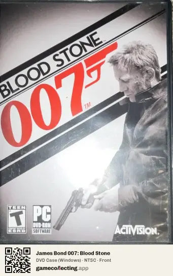 James Bond 007: Blood Stone Computer, NTSC box front