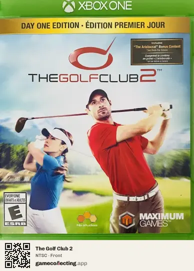 The Golf Club 2 Xbox One, NTSC box front