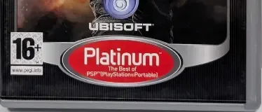 Tom Clancy's Splinter Cell: Essentials, the PEGI square on its front
