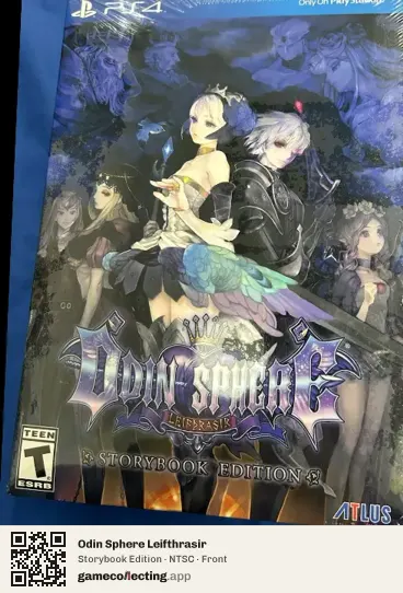 Odin Sphere Leifthrasir PlayStation 4, NTSC box front