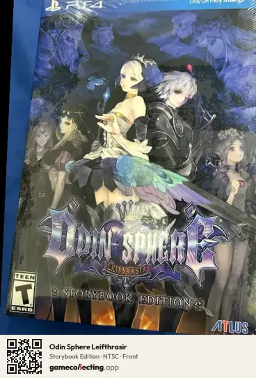 Odin Sphere Leifthrasir PlayStation 4, NTSC box front