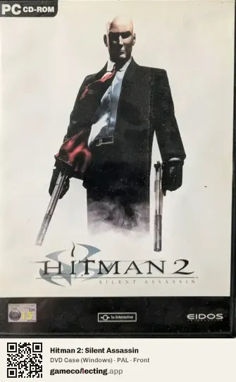 Hitman 2: Silent Assassin Computer, PAL box front