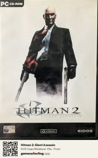 Hitman 2: Silent Assassin Computer, PAL box front