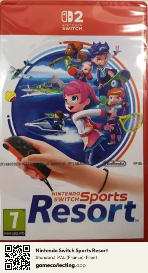 Nintendo Switch Sports Resort Nintendo Switch 2, France box front