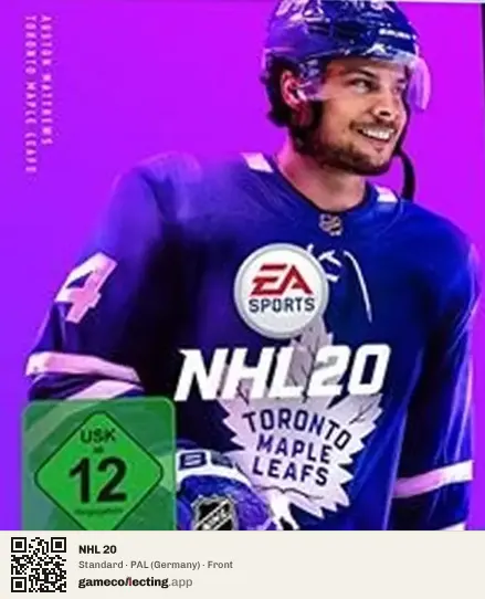 NHL 20 PlayStation 4, Germany box front