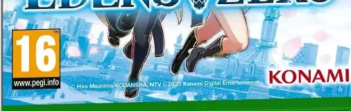 Edens Zero, the PEGI square on its front