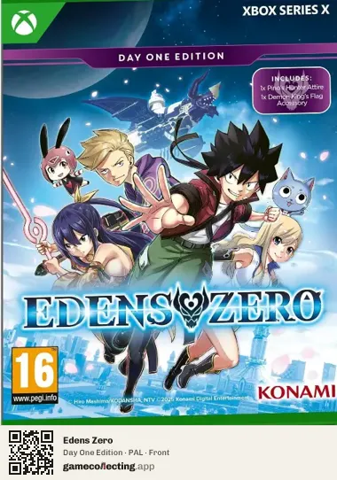 Edens Zero Xbox Series X, PAL box front