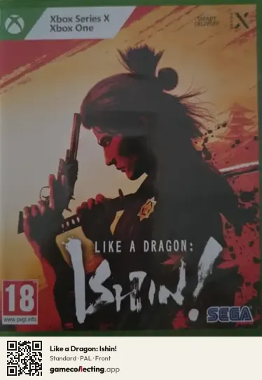 Like a Dragon: Ishin! Xbox Series X, PAL box front