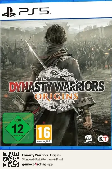 Dynasty Warriors: Origins PlayStation 5, Germany box front
