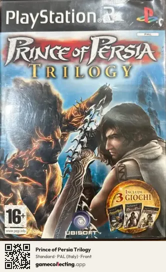 Prince of Persia Trilogy PlayStation 2, Italy box front
