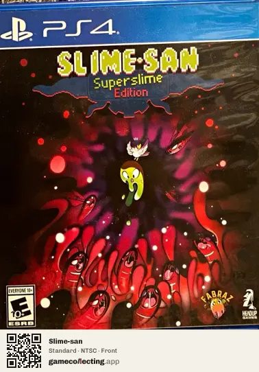 Slime-san PlayStation 4, NTSC box front