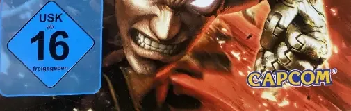 Asura's Wrath, the USK square on its front