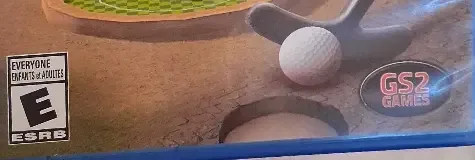 3D Mini Golf Remastered, the ESRB box on its front