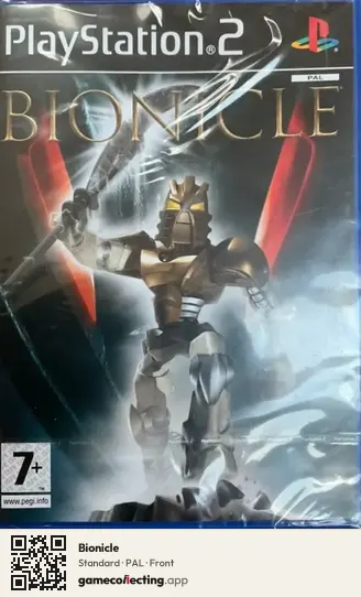 Bionicle PlayStation 2, PAL box front