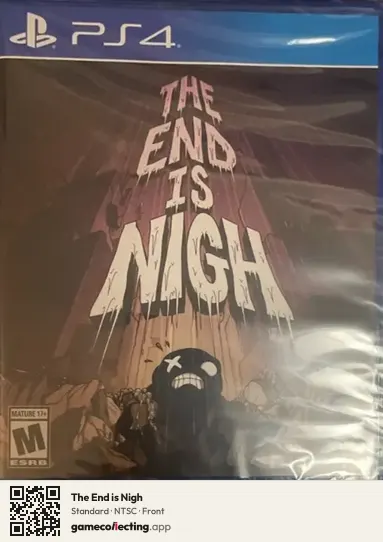 The End is Nigh PlayStation 4, NTSC box front