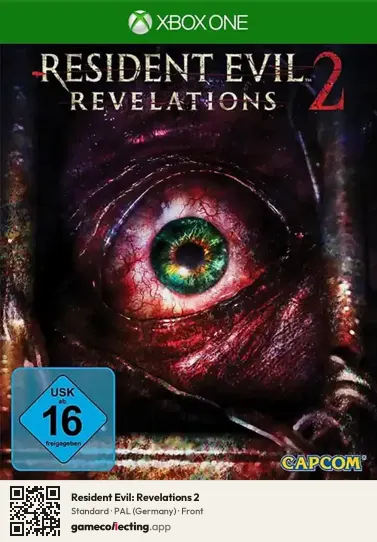Resident Evil: Revelations 2 Xbox One, Germany box front