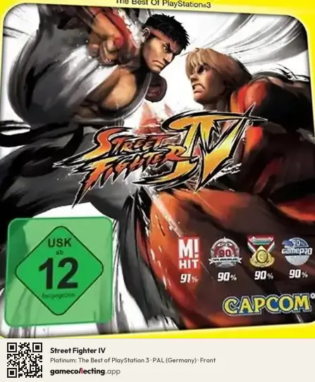 Street Fighter IV PlayStation 3, Germany box front