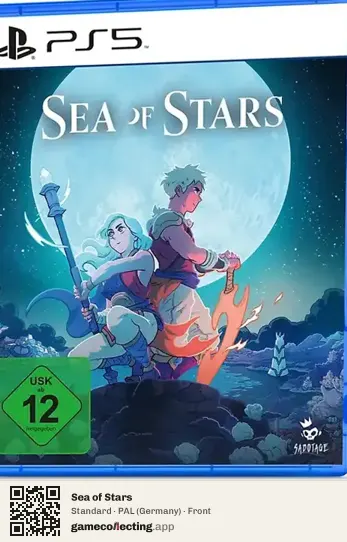 Sea of Stars PlayStation 5, Germany box front