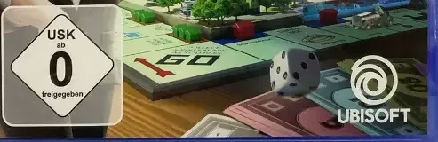 Monopoly, the USK square on its front