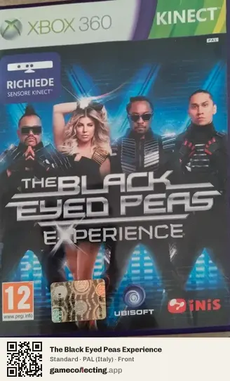 The Black Eyed Peas Experience Xbox 360, Italy box front