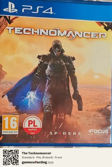 The Technomancer PlayStation 4, Poland box front