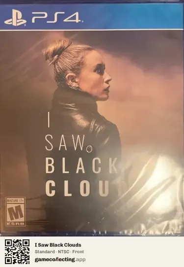 I Saw Black Clouds PlayStation 4, NTSC box front