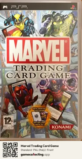 Marvel Trading Card Game PlayStation Portable, Italy box front