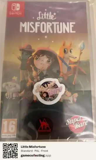 Little Misfortune Nintendo Switch, PAL box front