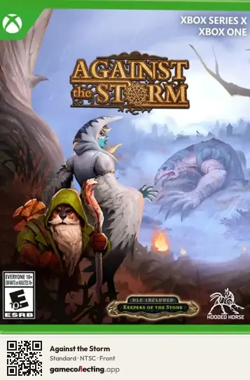 Against the Storm Xbox Series X, NTSC box front