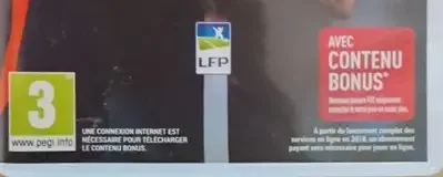 FIFA 19, the ESRB box on its front