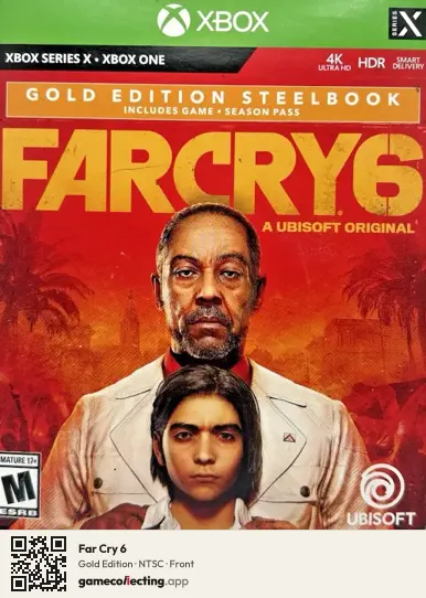 Far Cry 6 Xbox Series X, NTSC box front