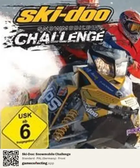 Ski-Doo: Snowmobile Challenge PlayStation 3, Germany box front