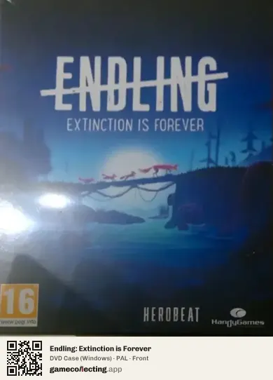 Endling: Extinction is Forever Computer, PAL box front