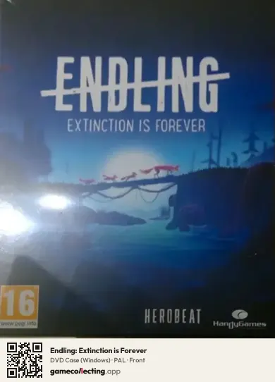Endling: Extinction is Forever Computer, PAL box front