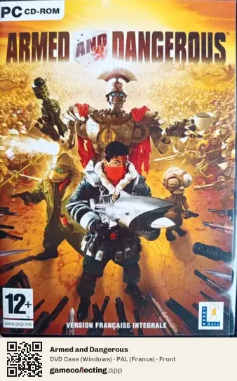 Armed and Dangerous Computer, France box front