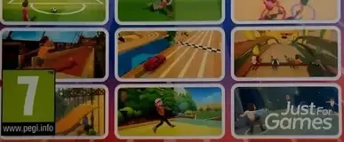 30 Sport Games in 1, the PEGI square on its front