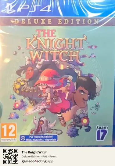 The Knight Witch PlayStation 4, PAL box front