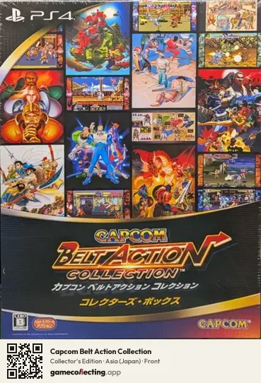 Capcom Belt Action Collection PlayStation 4, Asia box front