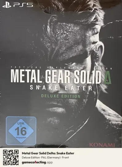 Metal Gear Solid Delta: Snake Eater PlayStation 5, Germany box front