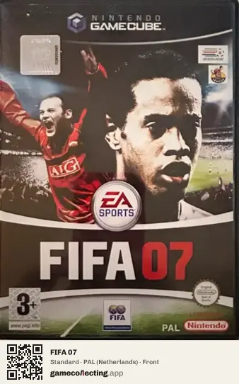 FIFA 07 Nintendo GameCube, Netherlands box front