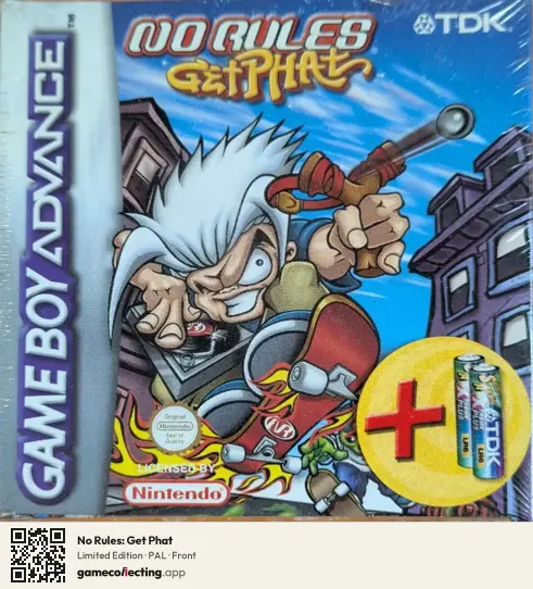 No Rules: Get Phat Game Boy Advance, PAL box front