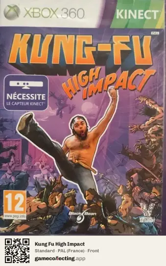 Kung Fu High Impact Xbox 360, France box front