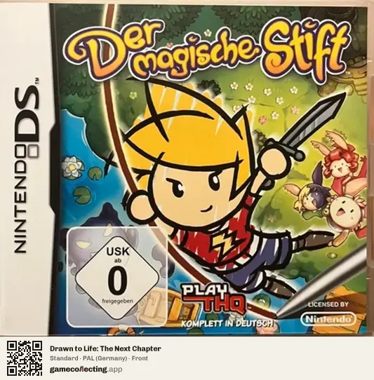 Drawn to Life: The Next Chapter Nintendo DS, Germany box front