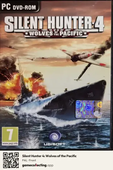 Silent Hunter 4: Wolves of the Pacific Computer, PAL box front