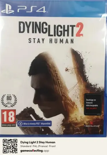 Dying Light 2 Stay Human PlayStation 4, France box front