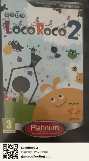 LocoRoco 2 PlayStation Portable, PAL box front