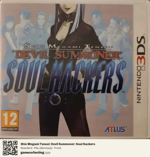 Shin Megami Tensei: Devil Summoner: Soul Hackers Nintendo 3DS, Germany box front