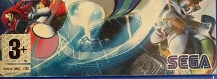 Sonic Riders: Zero Gravity, the PEGI square on its front
