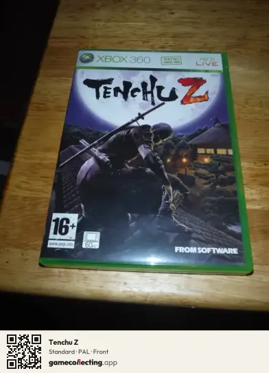 Tenchu Z Xbox 360, PAL box front