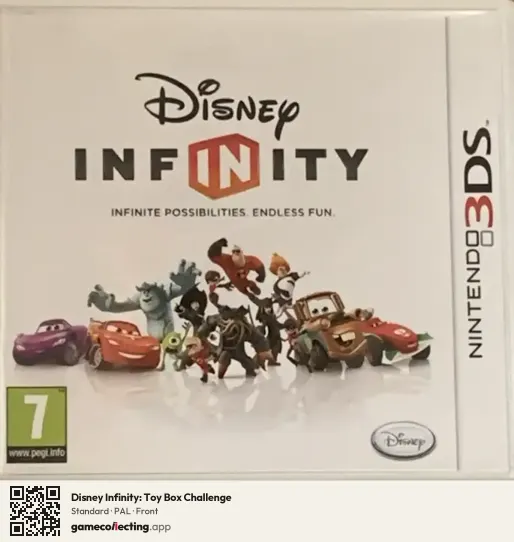 Disney Infinity: Toy Box Challenge Nintendo 3DS, PAL box front